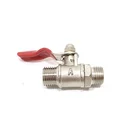 Brass Ball Valve switch Shutoff Male M14*1.5 Switch agriculture sprayer parts