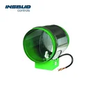 Motorized air conditioner damper for hvac system control