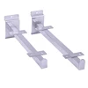 Good quality brackets for holding glass Slatwall Hooks Display glass bracket