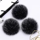 Fur Toys High Quality Artificial Fox Pompom Accessories Fur Ball Diy Toys Clothing Accessories
