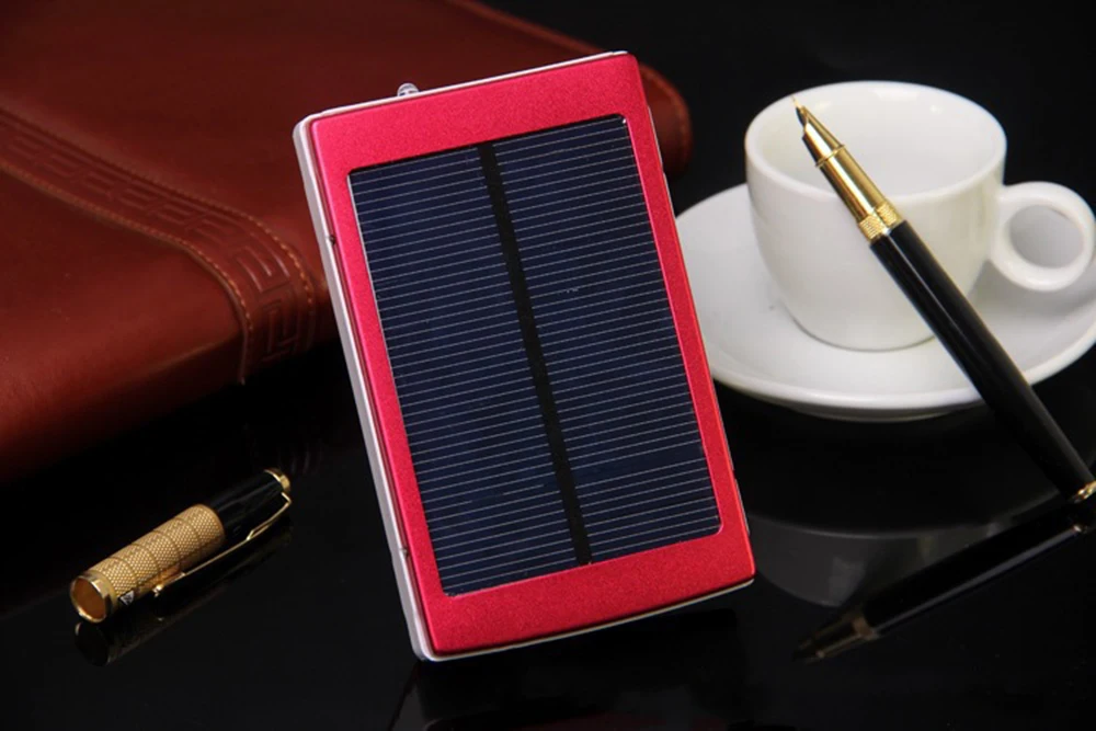 Factory direct selling super slim solar power bank for mobile phone accessories with price - ANKUX.COM