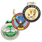 Factory Gold Foil Wholesale Factory Price Wholesale Factory Price Personalised Running Medal Gold Foil Award Medal