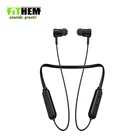FITHEM Noise cancelling waterproof and sweatproof bluetooth headphones neckband wireless