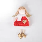 Wings Christmas Angel Hanging Tree Red Angels Wings Ornament Christmas Decoration