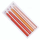 2020 new gradient color stick rainbow scented candle