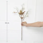 QH26-1114D Hot Sale Guangzhou Artificial Plants Withered maple leaf for home garden decor flower wall bundle