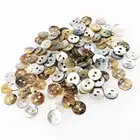 Wholesale good quality Markov two hole shell natural resin button