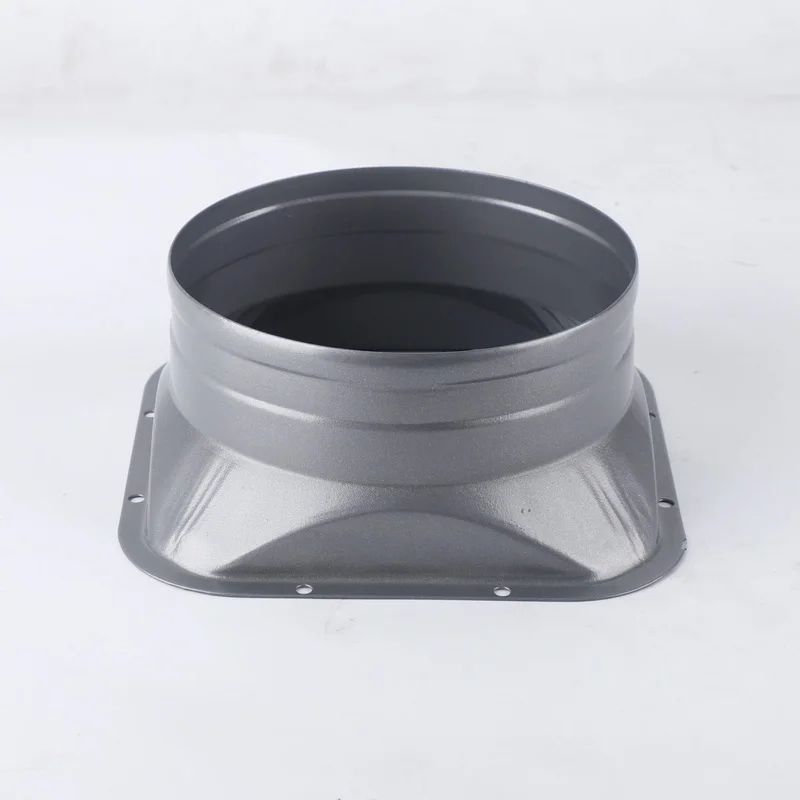 Round Galvanized Air Duct Fitting Flange For Duct Connection System