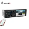 Podofo 1 Din Car DVD Radio Audio Stereo FM Bluetooth MP5 Multimedia Player 4.1" Autoradio TF/AUX/USB 12V In-dash Remote Control