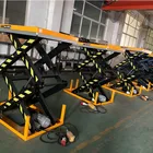 stationary scissor table lift with hydraulic lifting work platform