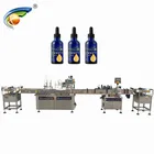 Factory price 10-30ml glass dropper filling capping machine for cbd oil,hemp oil filling machine