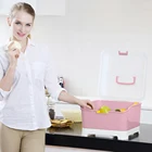 Factory Price Portable Square Portable Drying Multi-Function Plastic Baby Bottle Dryer Rack Storage Box
