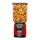 Cheap Price Coin Mechanism skittles Candy Dispenser bouncy ball gumball Gashapon Vending Machine
