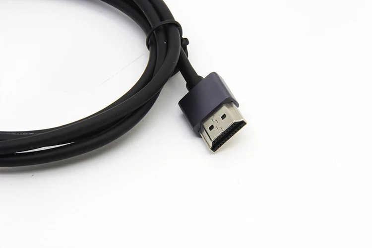 Bulk hd video ultra slim high speed hdmi cable with zinc alloy 2.0 hdtv ethernet 4 20cm 1m 2m - ANKUX.COM
