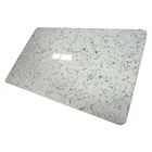 Glacier White Quartz Composite Dining Table Top