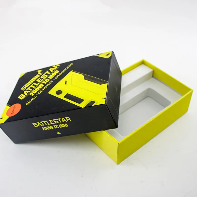 custom printing logo paper cardboard packaging box cutting with