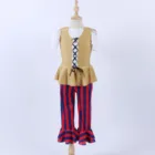 cartoon characters spandex dance wear girl boy pants Pirate dance costume Halloween party stage performance dance dress