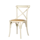 Amazon Hot Dining Room Cafe Restaurant Use Cross Back Rattan Bentwood Wedding Chair