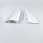 Pvc shelf talker label strip supermarket price tag holder clip