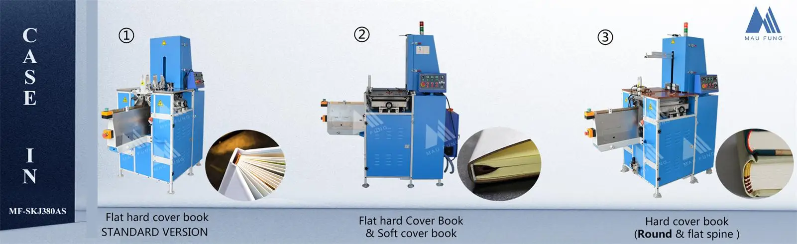 Semi-Automatic Notebook Binding Machine with 1.5kw Power 17 PCS/MIN Speed and 60mm Thickness for Soft Cover and Children Books