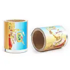 Heat Resistant Laminated Food Packaging Matt Opp Stretch Plastic Wrap Film