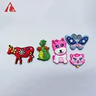 Cheap design factory wholesale custom soft pvc rubber souvenir fridge magnet 3d fridge magnets with personalized logo