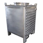 Fermenter DYE Square Fermenter Steam Heating Mash Tun Micro Brewery Wine Making Easy To Operate IBC Tank Fermentaion