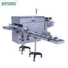 Automatic Coffee Tea Perfume Box Cellophane Overwrapper Wrapping Machine
