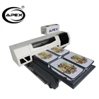 Automatic Printer for T-shirt APEX Dtg Printer for T-shirt Printing Machine Uv Printer