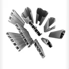 Roller Blinds Tube Curtain Covering Double Curtain Track