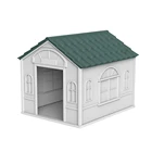 Plastic outdoor big pet cat dog cage home house kennel