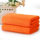 Custom logo quick dry microfiber dog hooded bath towel pet drying towel