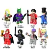 Super heroes Action Figures Joker Batman Two-Face PenguinBuilding Blocks Children mini toys child juguetes PG8103