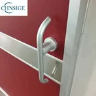 Best sale front door steel material Opening speed 15-75cm/s Foot pedal automatic industrial door