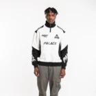 Full Printed Logo Oversized Zip Up Custom Hoodie For Men