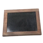 Wood Mini Blackboard with Support Easel for Message Board Signs