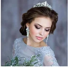 2020 Amazon Top Seller Wedding Crown for Bridal Headpiece Gold Silver Crystal tiaras