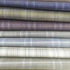 high quality Plain Dyed TR spandex polyester rayon plaid tartan cheap price of woven fabric