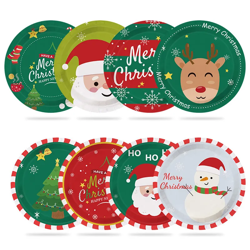 VOBAGA personalizado venta al por mayor de Navidad de placas de papel