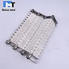 stainless steel flat flex chain link conveyor belt mesh with various edge and drive types