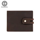 Newest men's crazy horse leather wallet vintage wallet factory wholesale card holder