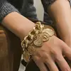 Fashion Jewelry Women Stainless Steel Charm Bracelet