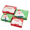 foldable paper christmas giftbox present packaging envelope sock box