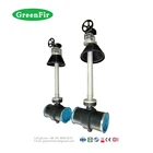 Low temperature manual butterfly valve for air separation and LNG cold box