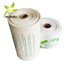 EN13432/BPI certified cornstarch compostable garbage bag