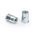 Galvanized High Quality Stainless Steel Body Steel All Metal Universal Hex Nut