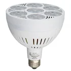 Spot led par 38 bulbs e27 90-265v 277v 50w 55w 4000k 6500k 7000k 8000k 10000k par38 led lights