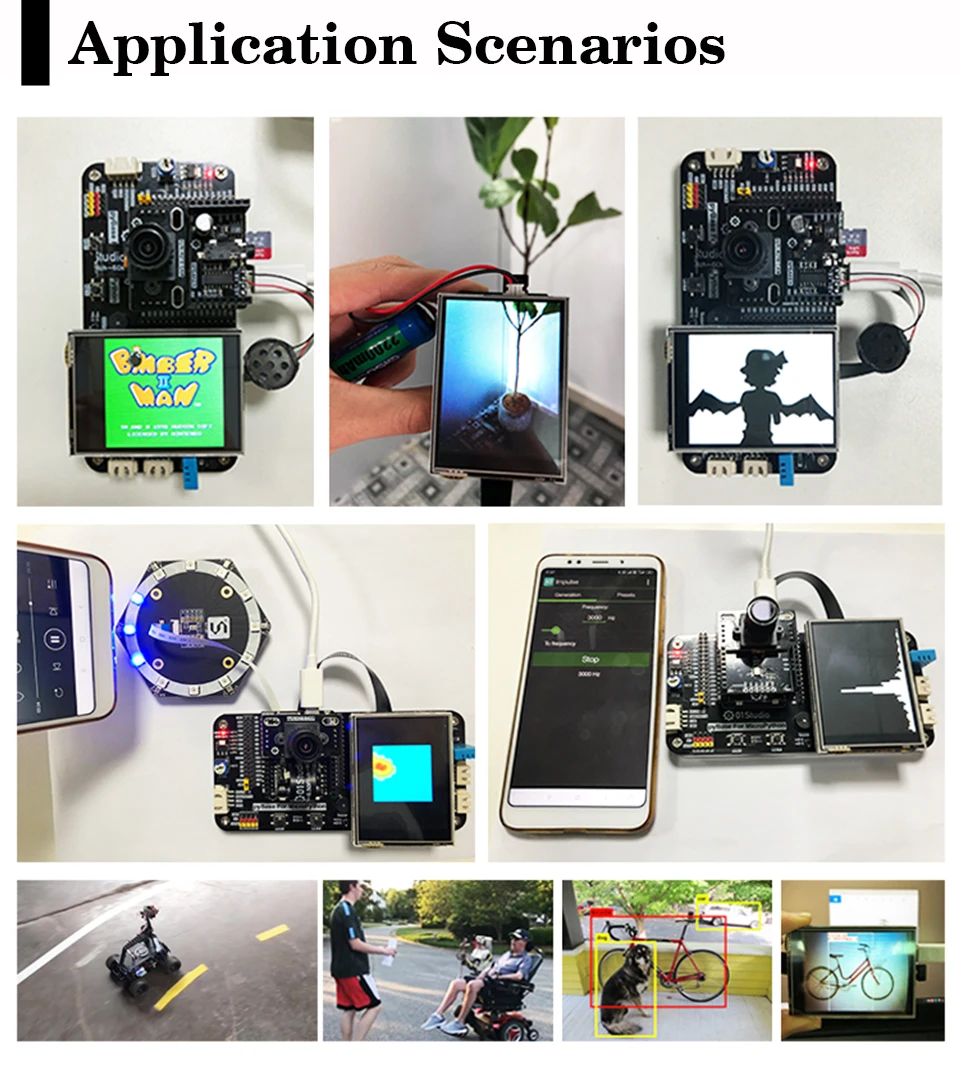 01studio Sipeed Pyai-K210 Development Demo Board - Python AI