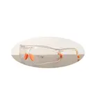 Clear PC z87 cheap plastic safety glasses