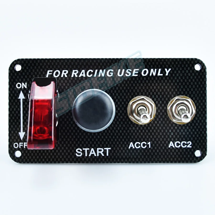 Ignition Switch V Racing Car Engine Start Push Button Switch Panel